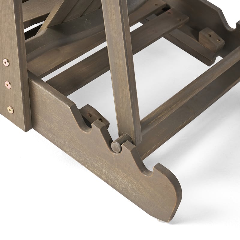 Hayle Reclining Wood Adirondack Chair (Set of 2) by Christopher Knight Home