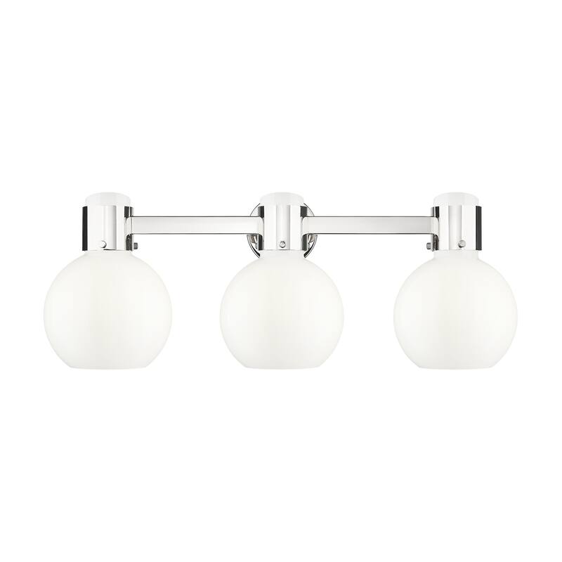 Innovations Lighting Downtown Urban - Lawton Sphere - 3 Light 24" Wall-Mounted Bath Vanity Light