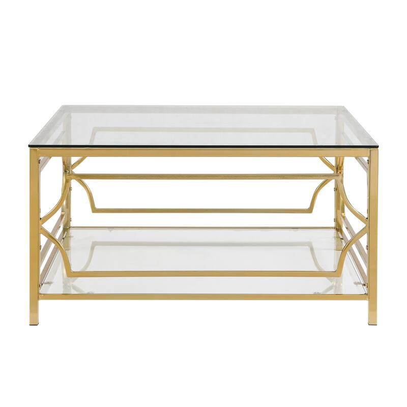 Square Glass Coffee Table