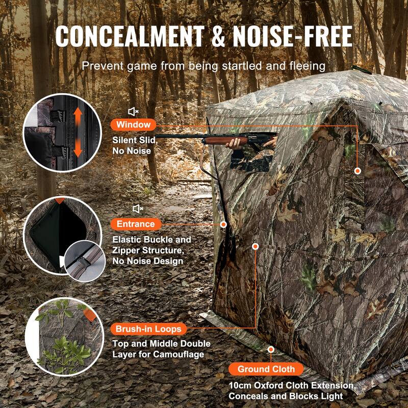 Hunting Blind Portable Resilient Hunting Tent for Turkey and Deer Hunting