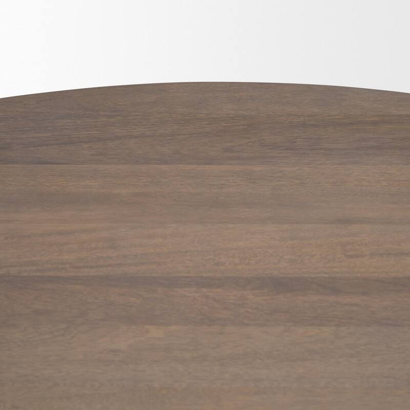 Jennings 60" Light Brown Wood Dining Table - 60.0L x 60.0W x 29.5H