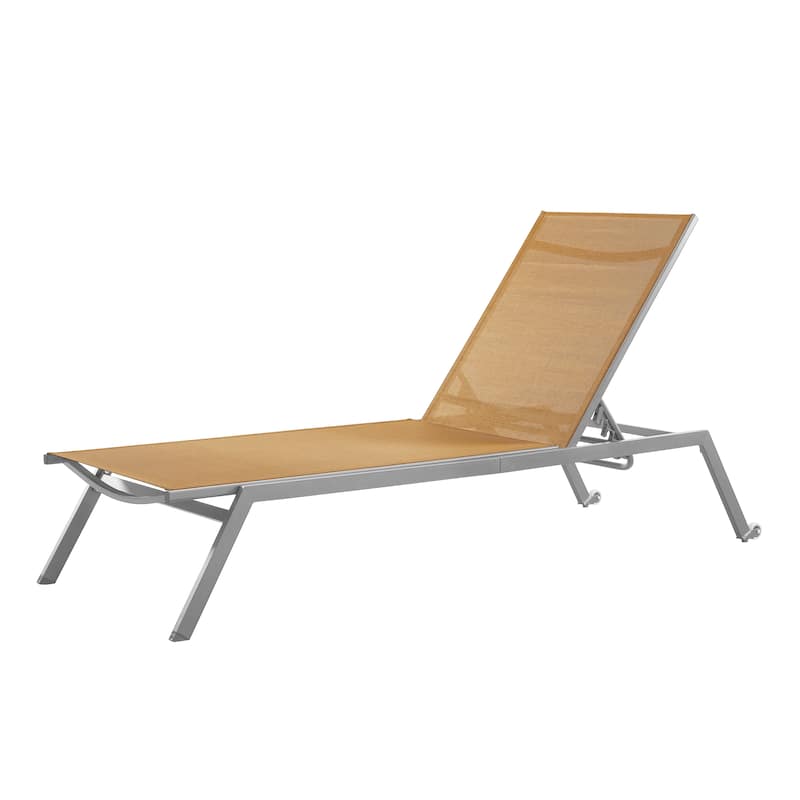 Corvus Torino Sling Fabric Reclining Outdoor Chaise Lounges (Set of 4)