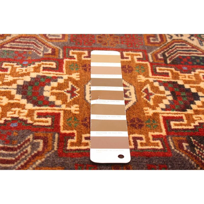ECARPETGALLERY Hand-knotted Teimani Brown Wool Rug - 3'9 x 6'9