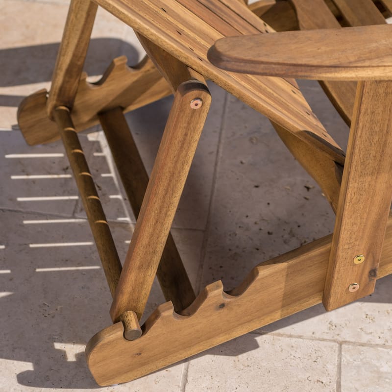 Hayle Reclining Wood Adirondack Chair (Set of 2) by Christopher Knight Home