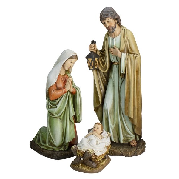 27" Holy Family Set Religious Indoor Christmas Figures - N/A