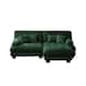 Option Green+2 Seat+1 Ottoman
