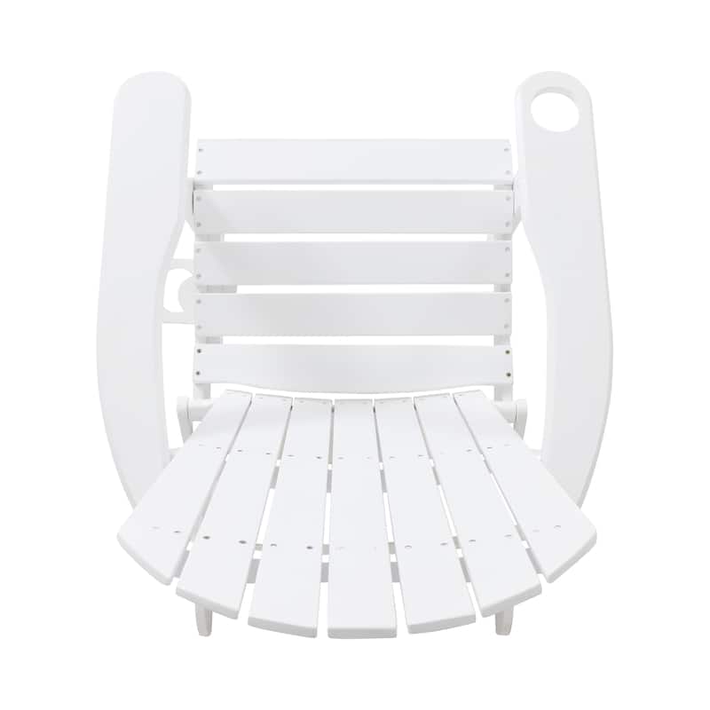 Bellwood Acacia Wood Folding Adirondack Chair by Christopher Knight Home