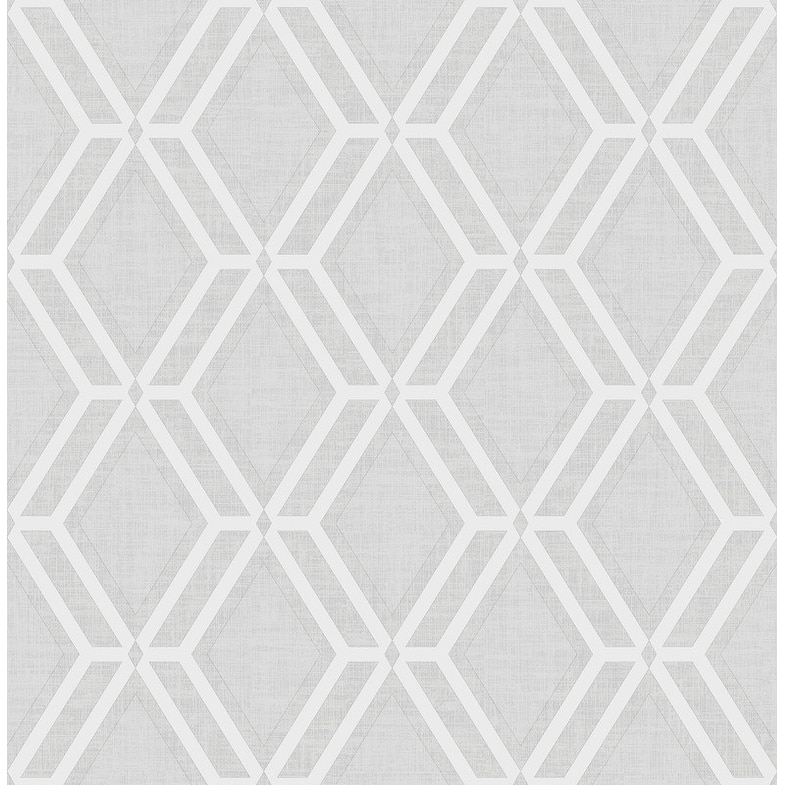 Advantage Mersenne Grey Geometric Wallpaper