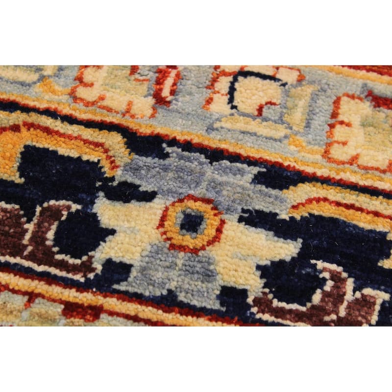 Shabby Chic Ziegler Adeline Ivory Rust Hand-Knotted Wool Rug - 11'10'' x 14'8''