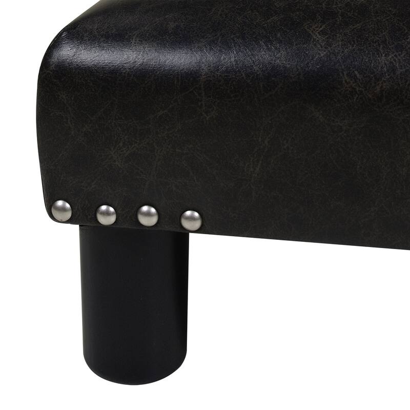 Jules 16" Square Footstool Ottoman