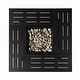 preview thumbnail 3 of 5, GDFStudio - Niles Black Steel 34-Inch Outdoor Propane Fire Pit Table with Adjustable Flame and Lava Rocks