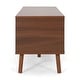 preview thumbnail 19 of 20, Peermont Mid-Century Modern TV Stand with 2 Doors and 2 Shelves by Christopher Knight Home - 47.25" W x 15.50" D x 18.50" H