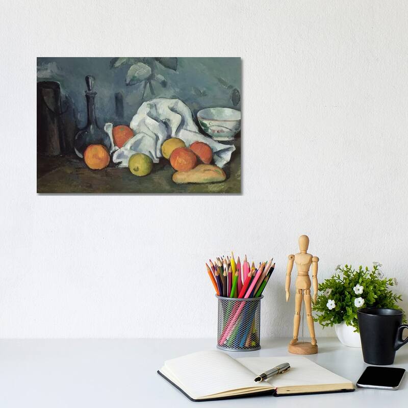 iCanvas "Fruits, 1879-80 " by Paul Cezanne Canvas Print - 8x12x0.75