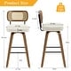 preview thumbnail 19 of 199, 26"/29" Swivel Bar Stools/ Counter Stools with Bentwood Legs