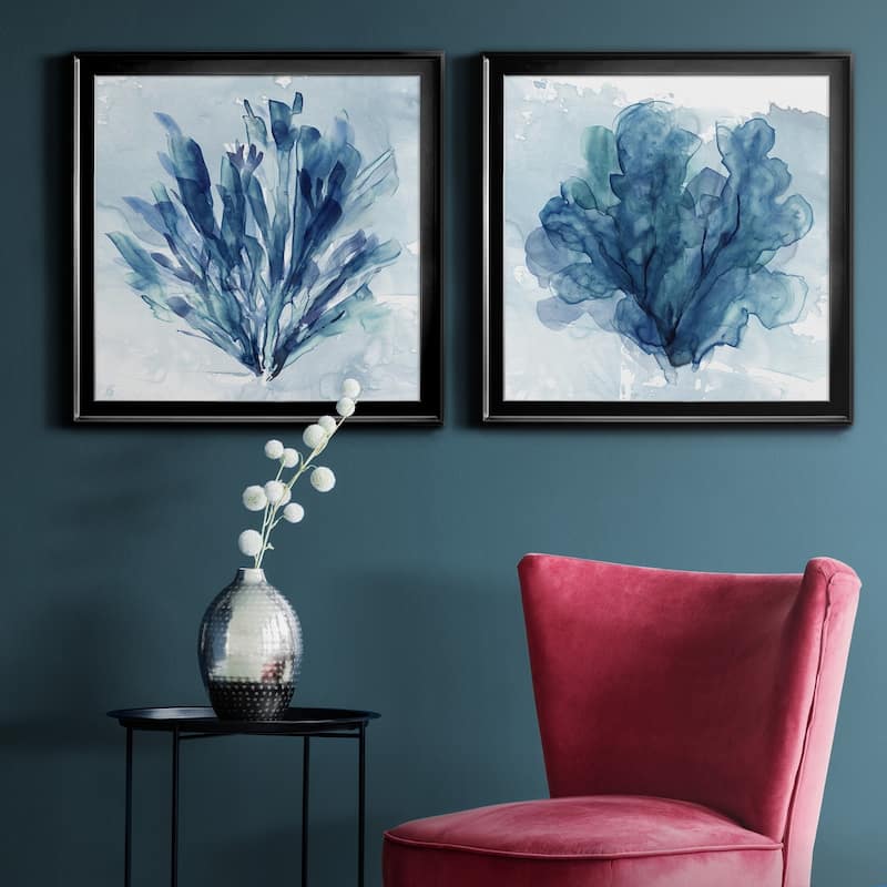 Coastal Coral I-Premium Framed Canvas - Ready to Hang - Multi-Color