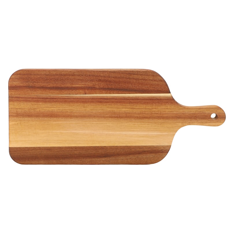 MegaChef 11.5 Inch Acacia Wood Charcuterie Cheese Board