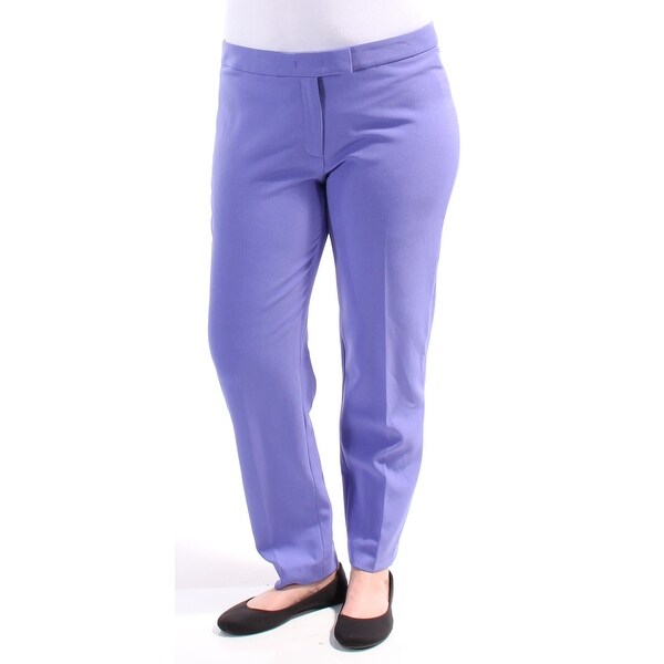purple work pants