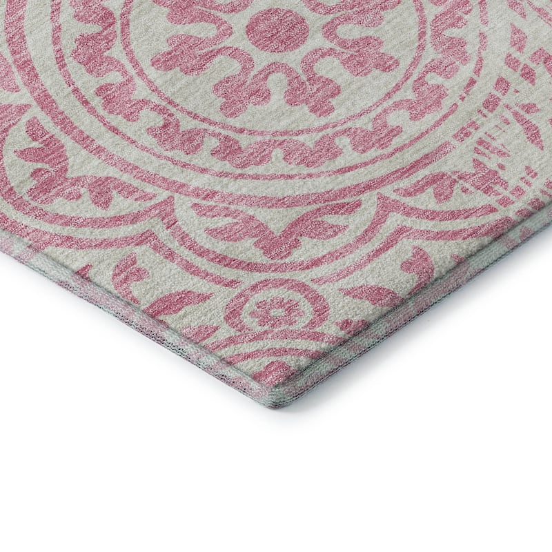 Premium Washable Super Soft Vanishing Medallion Mayfield Rug