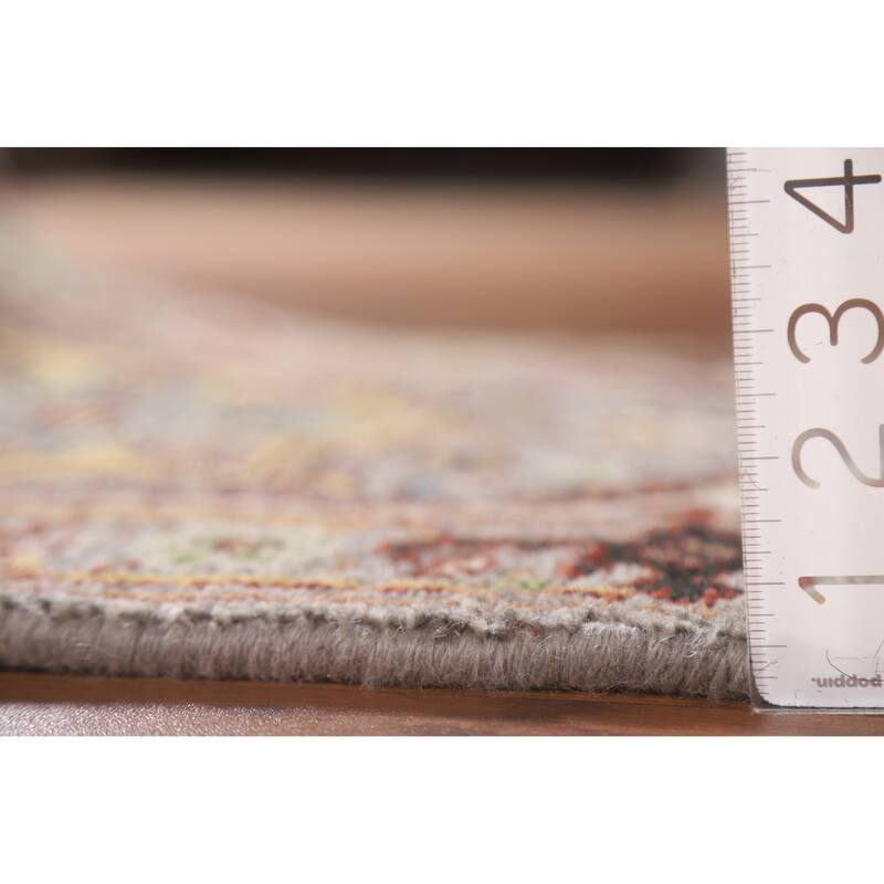 Gray Heriz Serapi Oriental Rug Handmade Wool Carpet - 2'0"x 3'0"