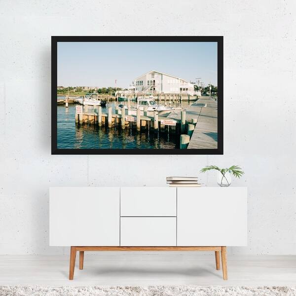 Kismet Fire Island New York Kismet Harbor 03 Beach Art Print/Poster