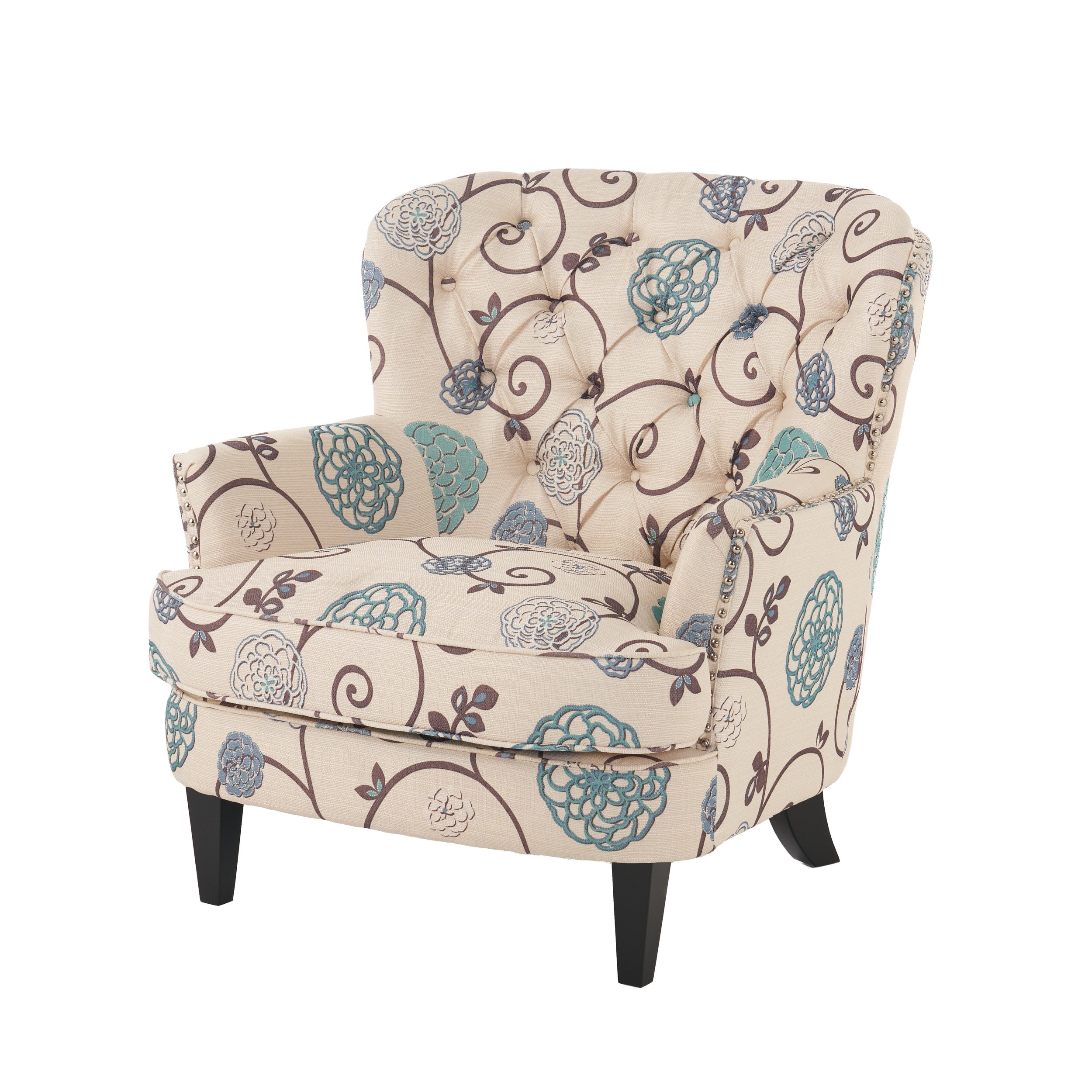 Christopher knight floral chair store