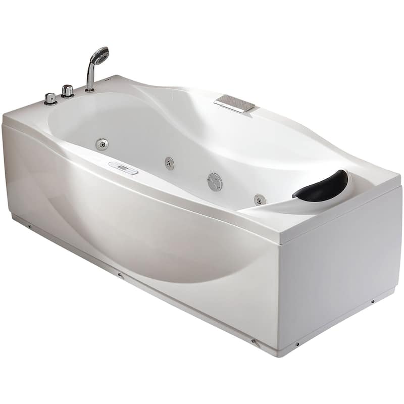Eago 31-9/10" Soaking Bathtub for Free Standing Installations with - White
