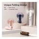 preview thumbnail 5 of 4, JisuLife 3 in 1 USB Handheld Mini Fan F8, Pink