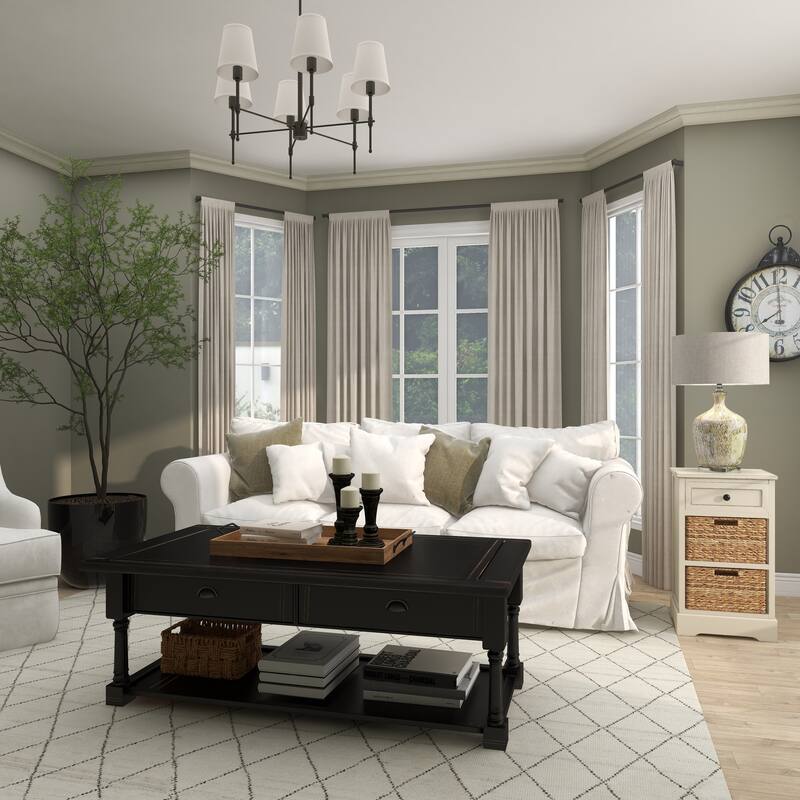 Cream, Teal, White or Brown Wood 2 Baskets and 1 Drawer Storage Unit - 16 x 13 x 28