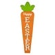 preview thumbnail 4 of 12, Glitzhome 42"H Easter Wooden Metal Carrot Bunny Porch Sign Spring Gifts