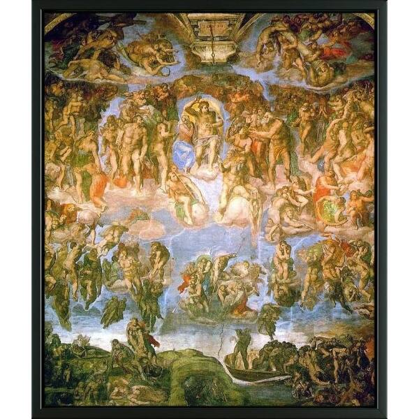 Easy Art Prints Michelangelo S The Last Judgement Sistine Chapel Premium Canvas Art Overstock Easy Art Prints Michelangelo S The Last Judgement Sistine Chapel Premium Canvas Art Overstock