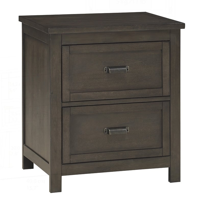 Charming Transitional Bedroom Nightstand with Graceful Design and Practicality