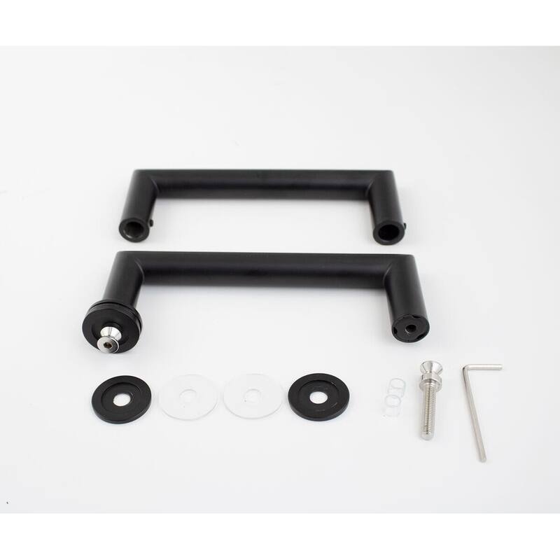 CEL 8"x 8" Mitered Corner Back to Back Shower Door Pull Handles