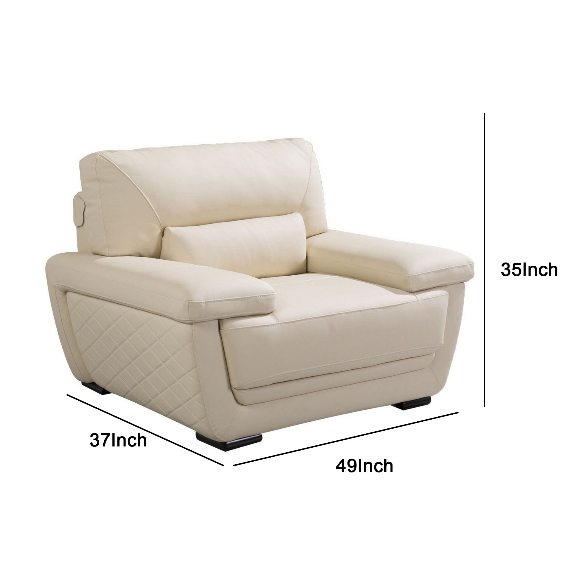 Leatherite chair on sale