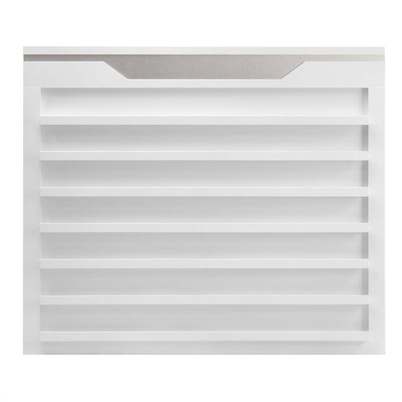 Sonoma Nail Polish Wall Rack, Holds up to 220 Nail Polish Bottles, White - 38" x 43"
