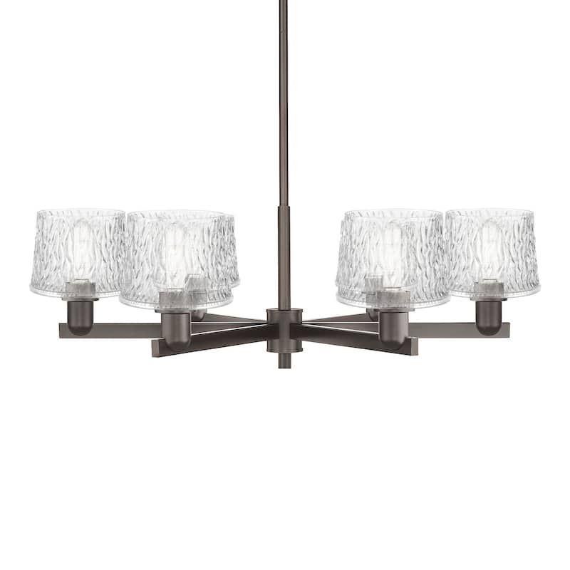 Innovations Lighting 716-6CR-11-37 Niagara Chandelier Niagara 6 Light - Oil Rubbed Bronze / Clear