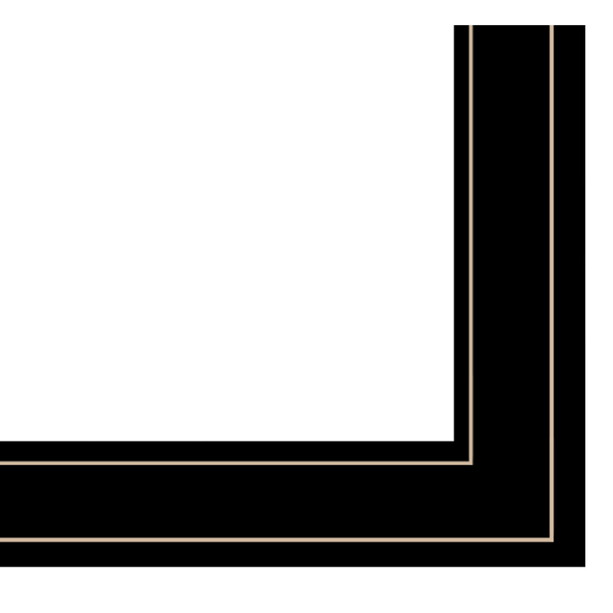 TrendyDecor4U Traditional Vintage Classics Collection Framed Red, White And Blue-image