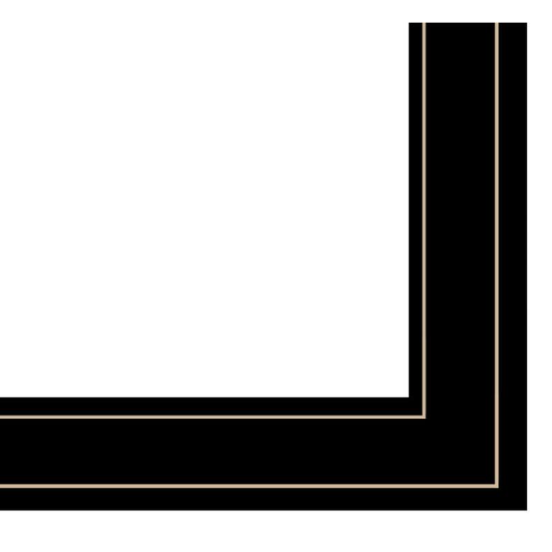 2-Piece Framed Wall Art Set - Bathroom Humor "Clean/Shower Together", Black Frame