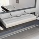 preview thumbnail 28 of 51, vidaXL Wash Basin Mineral Cast/Marble Cast White Washroom Sink Multi Sizes