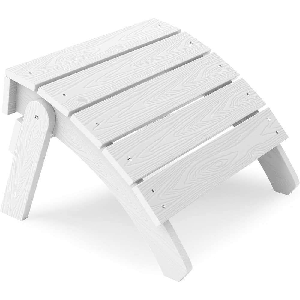 WINSOON Adirondack Ottoman,Folding Adirondack Foot Rest