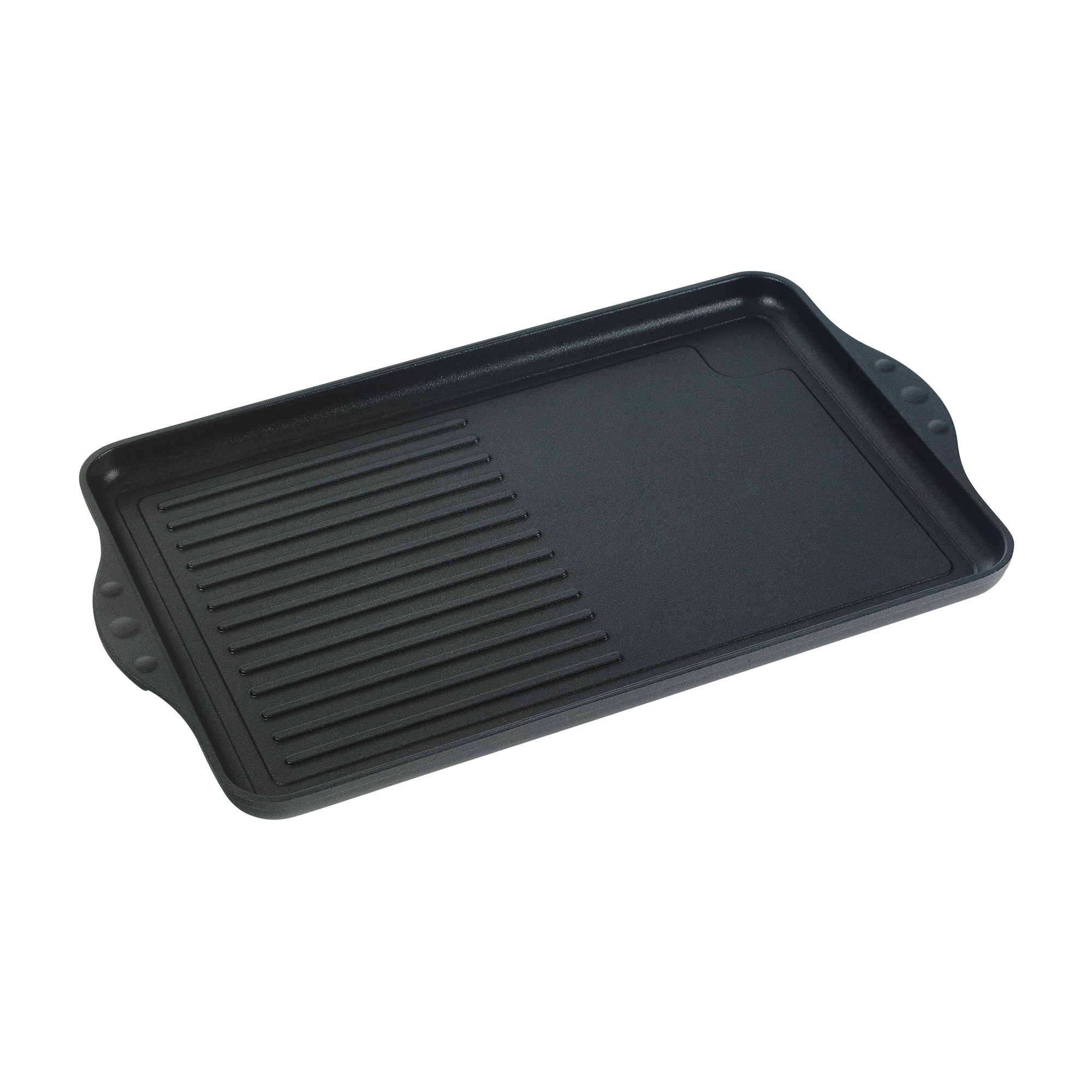 Swiss Diamond 43cm x 28cm (17 Inch x 11 Inch) XD Nonstick Double Burner Grill/Griddle Combo - N/A