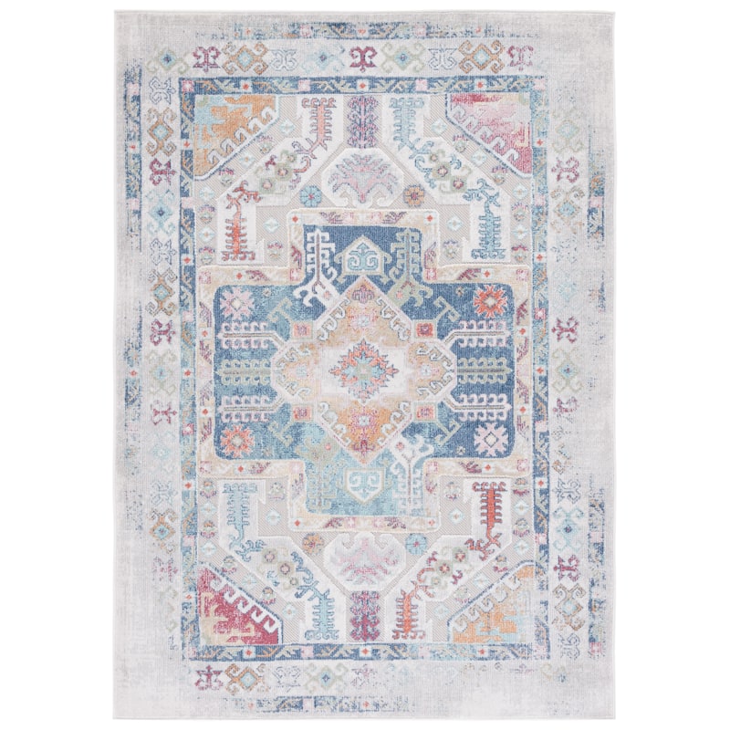 SAFAVIEH Cabana Gaudencia Indoor/ Outdoor Boho Medallion Rug