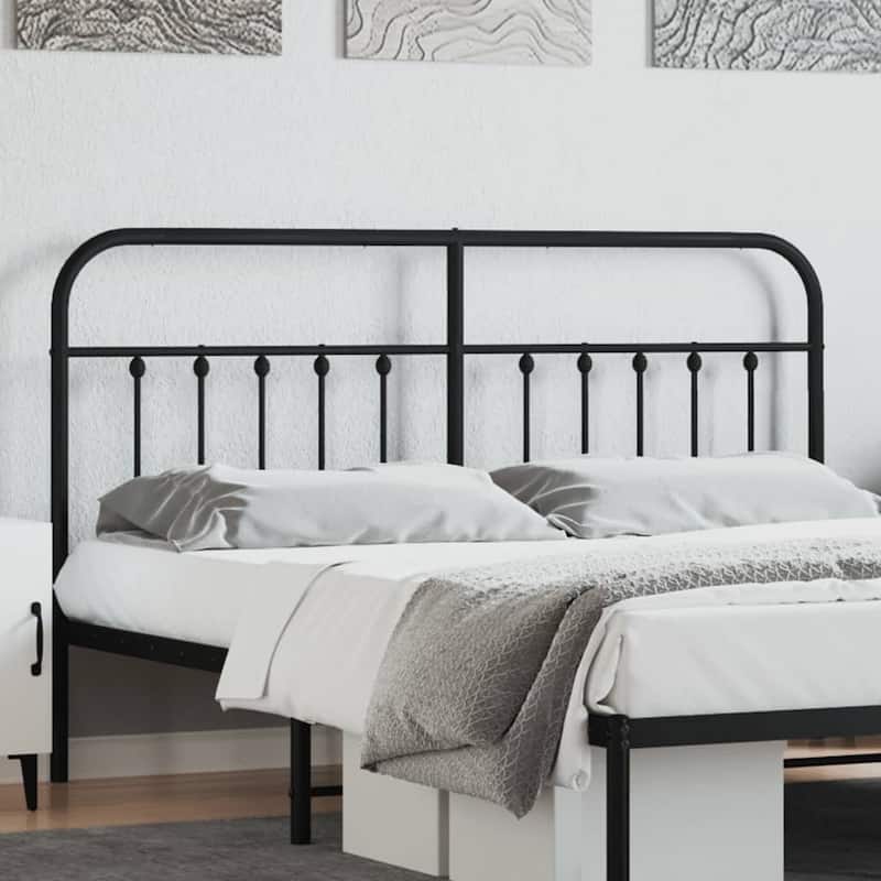vidaXL Classic Metal Headboard