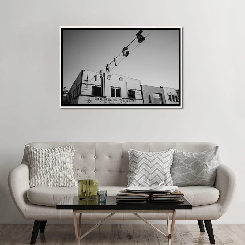 iCanvas "Venice Beach California IV" by Bethany Young Framed Canvas Print