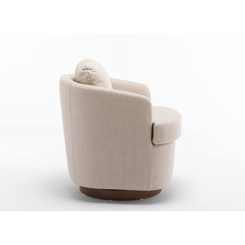 Fabric Swivel Accent Chair