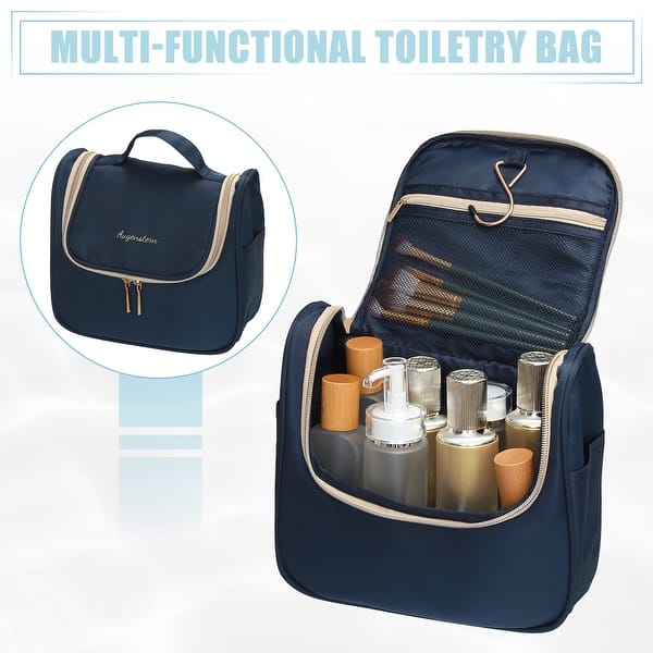 Large Toiletry Bag Hanging Makeup Bag Travel Makeup Organizer Waterproof -  9.17"x7.48"x4.13" - Bed Bath & Beyond - 42474192