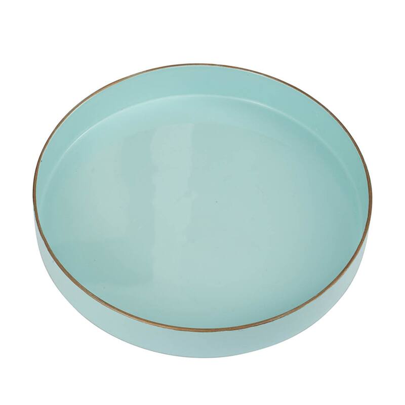 Mimosa Round Tray - Powder Blue