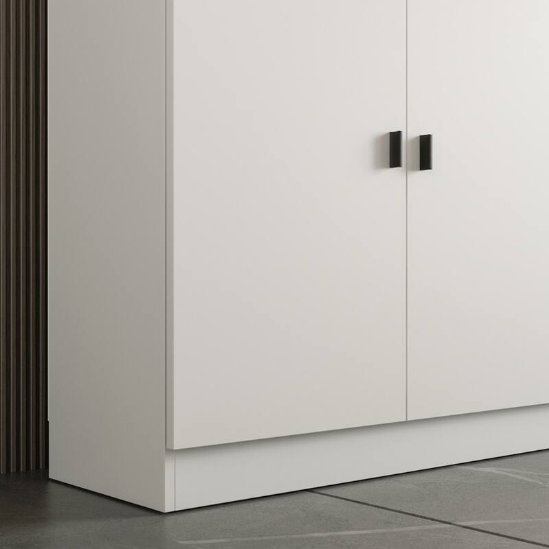 Timechee Combined Bookcase Display Cabinet Pantry Kitchen Cabinet