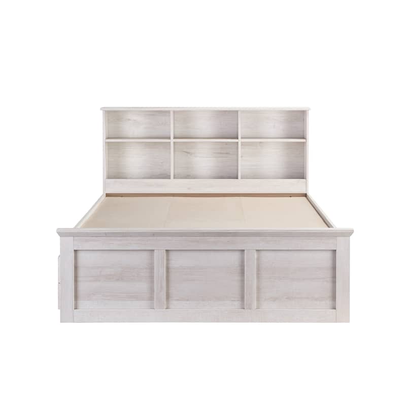 DH BASIC Transitional 2-Drawer Storage Bed by Denhour