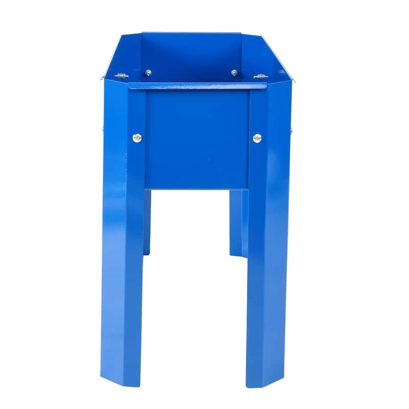 Outdoor Galvanized Raised Garden Bed Elevated Garden Planter Flowerpot Box with Legs for Gardening Vegetables Flower