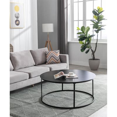 Robertson Round Metal Coffee Table